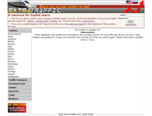Tablet Screenshot of extra-traffic.com